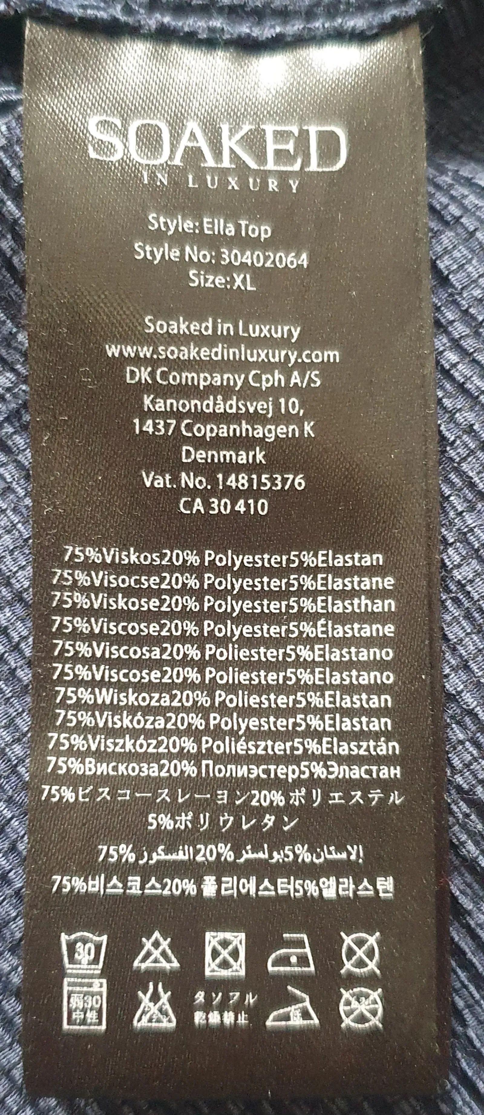 Other Soaked In Luxury Ella top Top Size XL / US 12-14 / IT 48-50 - 2 Thumbnail