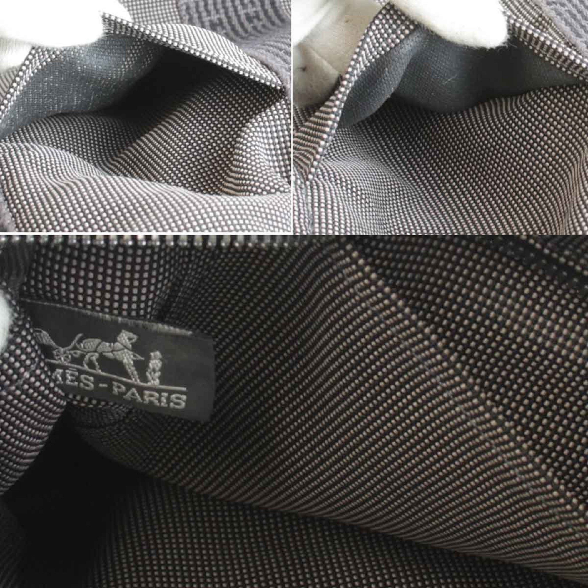 Hermes Hermes Air Line Tote MM Handbag Canvas Grey Women's Size ONE SIZE - 10 Thumbnail