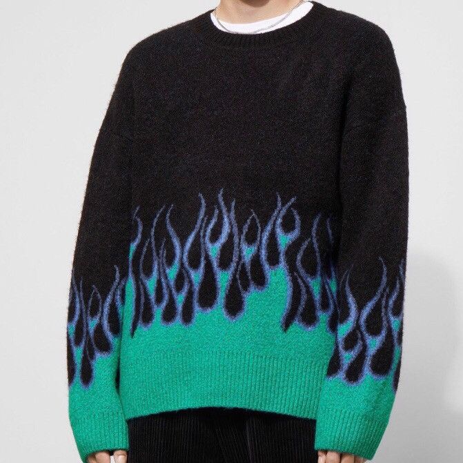 Weekday jacquard flame on sale sweater