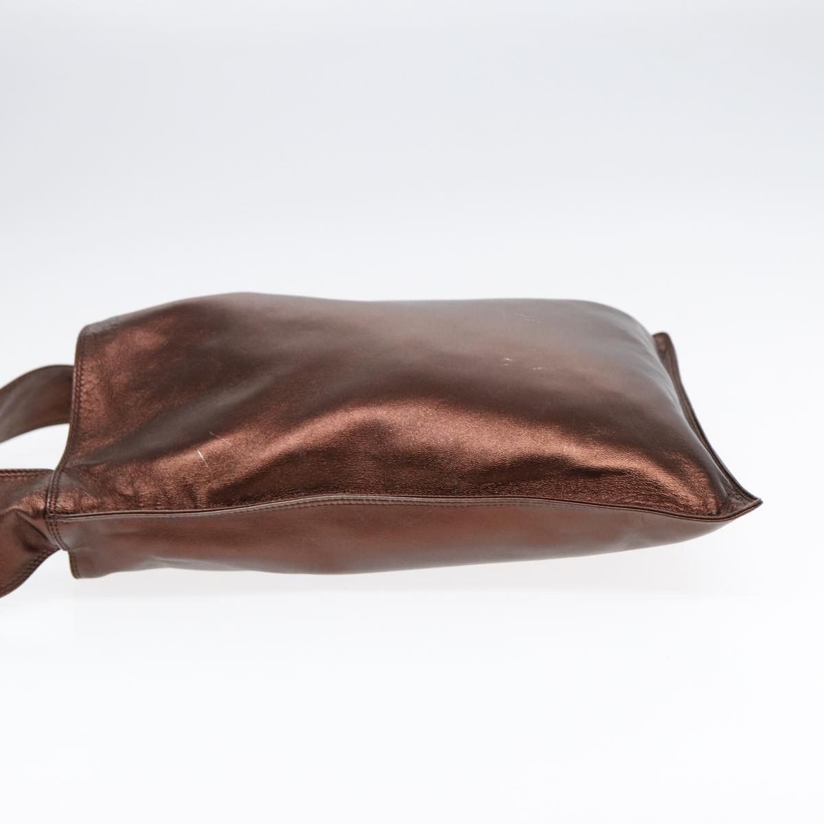 Chanel Brown Leather Shoulder Bag (Pre-Owned) Size ONE SIZE - 3 Thumbnail