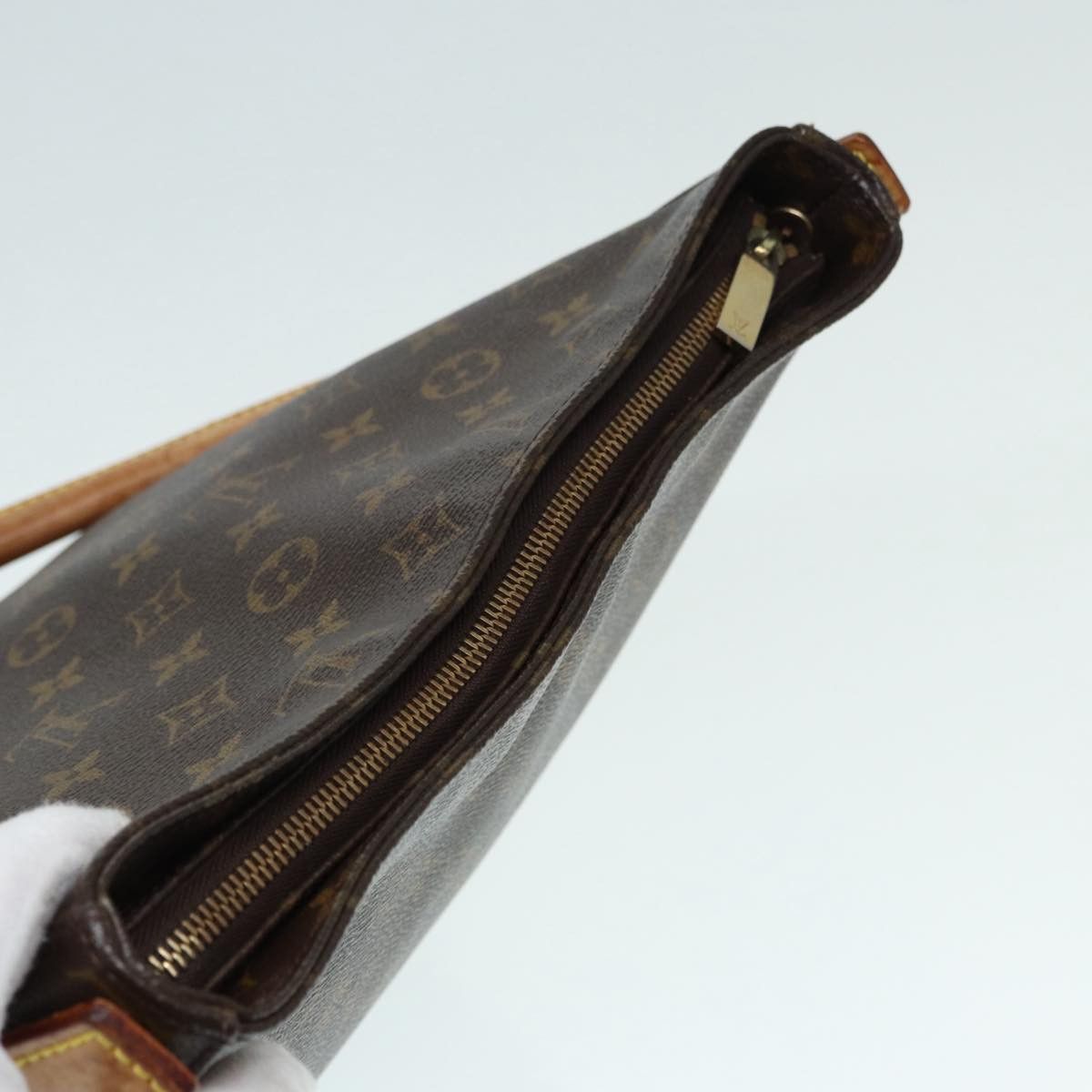 Louis Vuitton Looping Gm Brown Canvas Shoulder Bag (Pre-Owned) Size ONE SIZE - 17 Thumbnail
