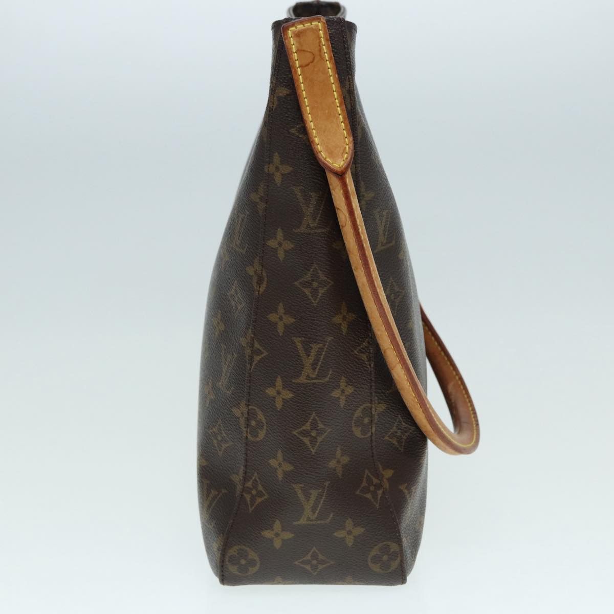 Louis Vuitton Looping Gm Brown Canvas Shoulder Bag (Pre-Owned) Size ONE SIZE - 4 Thumbnail