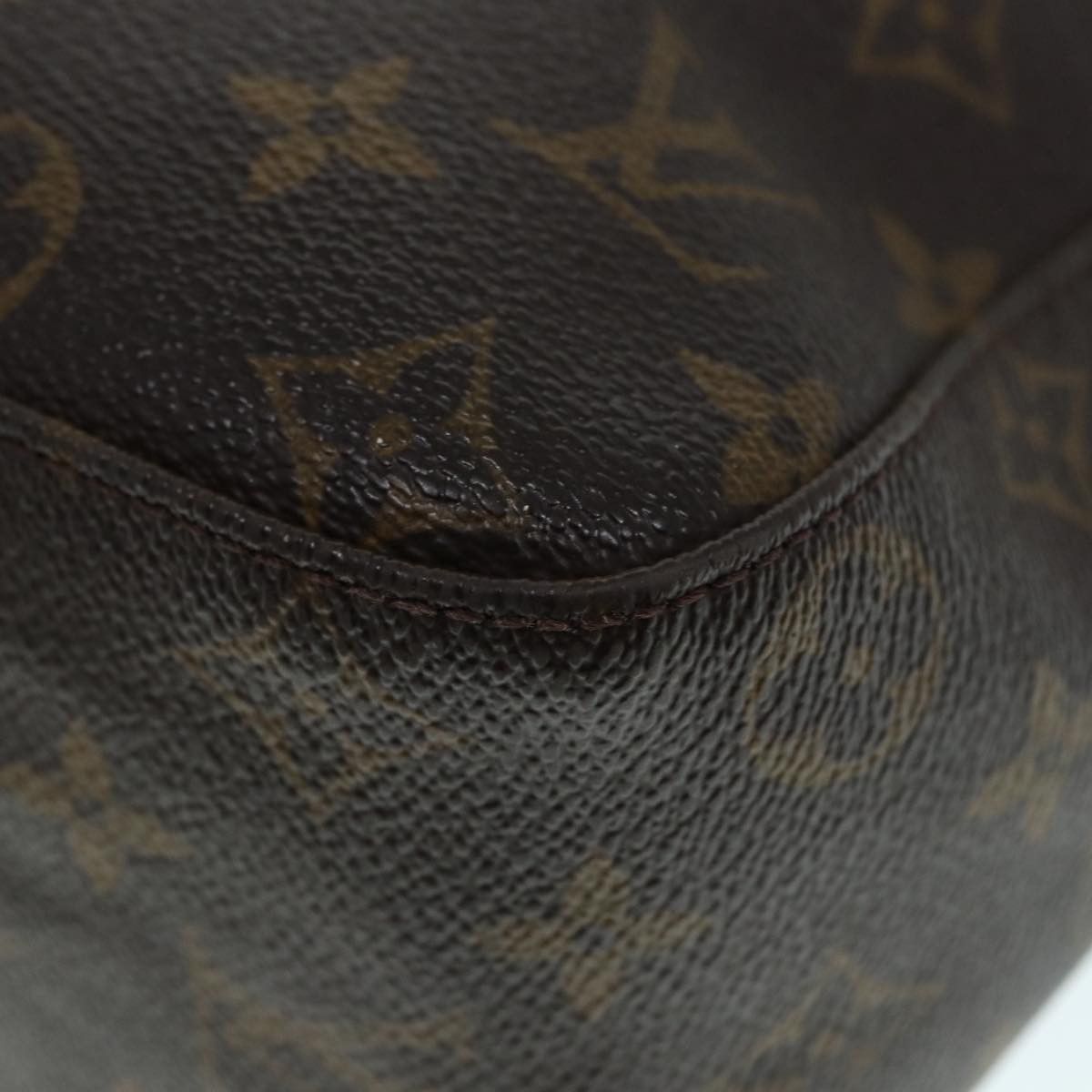 Louis Vuitton Looping Gm Brown Canvas Shoulder Bag (Pre-Owned) Size ONE SIZE - 10 Thumbnail