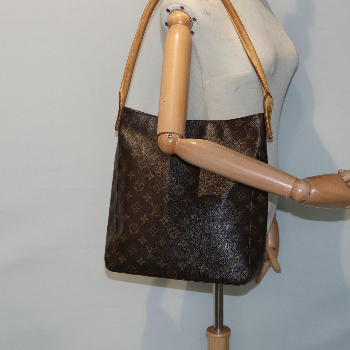 Louis Vuitton Looping Gm Brown Canvas Shoulder Bag (Pre-Owned) Size ONE SIZE - 16 Thumbnail