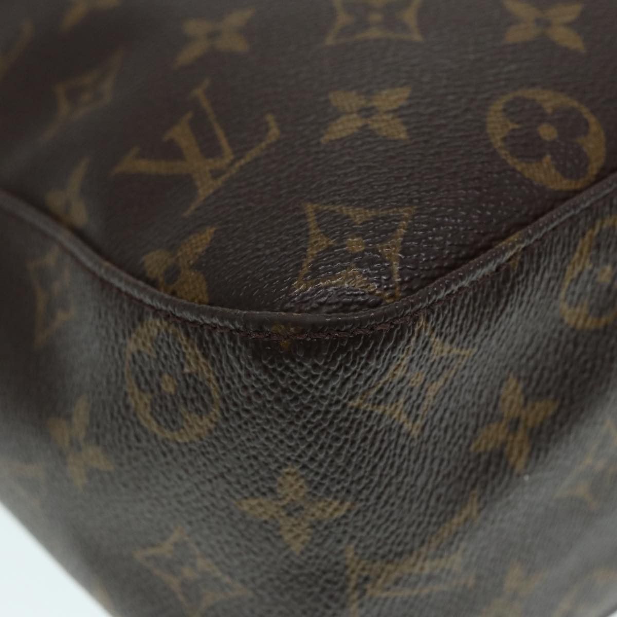 Louis Vuitton Looping Gm Brown Canvas Shoulder Bag (Pre-Owned) Size ONE SIZE - 9 Thumbnail