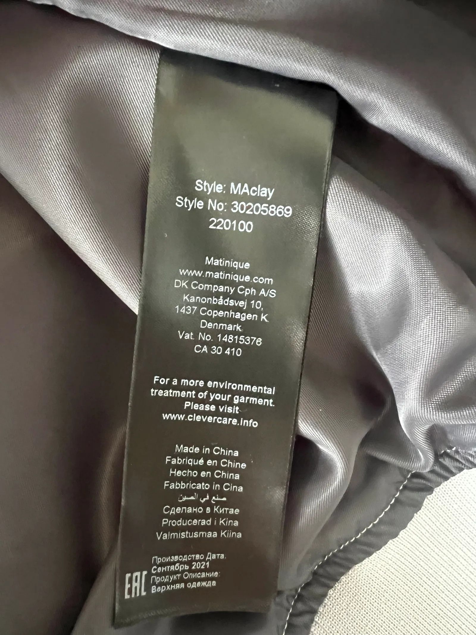 Matinique Matinique MacLay Jacket Size US M / EU 48-50 / 2 - 2 Thumbnail
