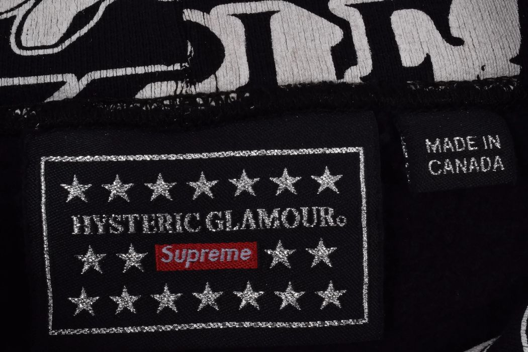 Buy Supreme Hysteric Glamour Text Hoodie fw 17 - Stadium Goods
