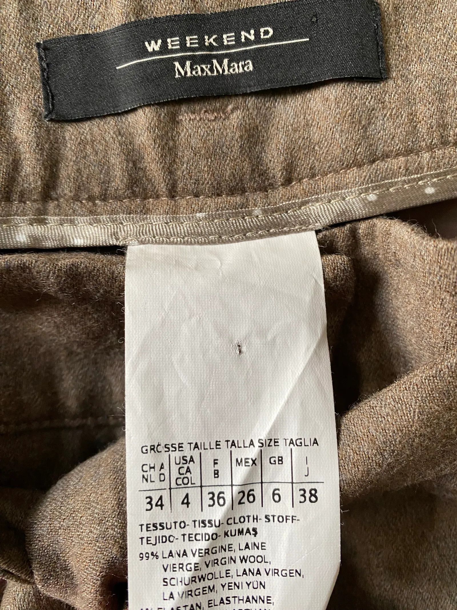 Max Mara Max Mara Weekend Pants Size 25" / US 0 / IT 36 - 4 Thumbnail