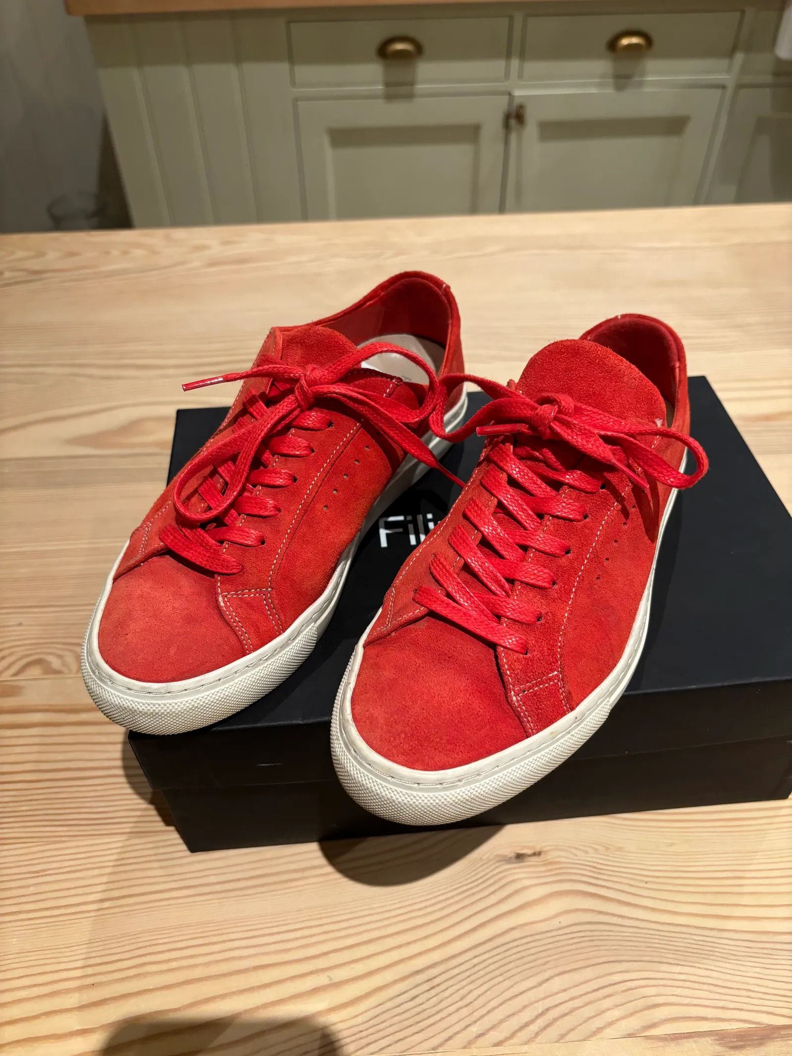 Filippa K Filippa K Kate Seasonal Sneaker, Poppy Suede Sneakers Size US 6 / IT 36 - 4 Thumbnail