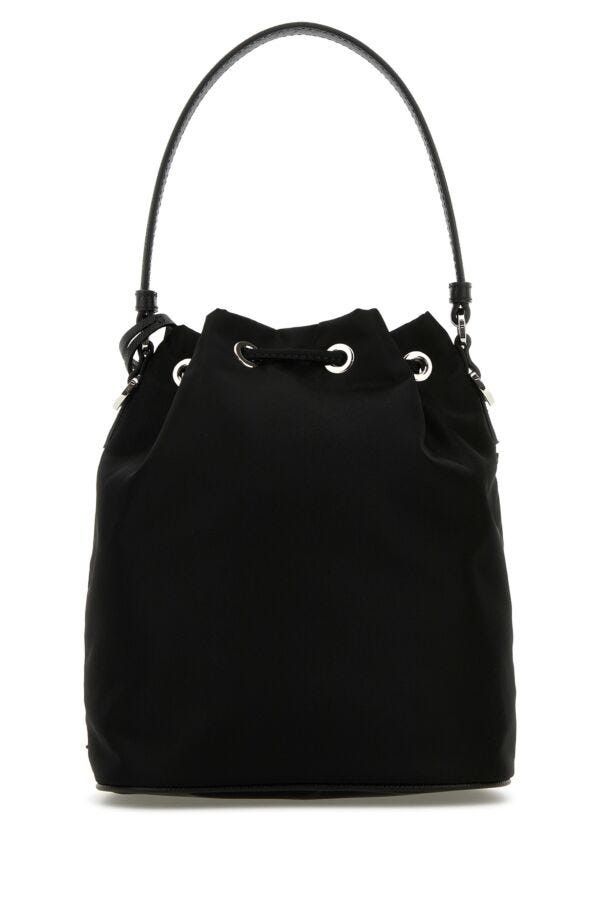 Prada Black Nylon Bucket Bag Size ONE SIZE - 5 Thumbnail