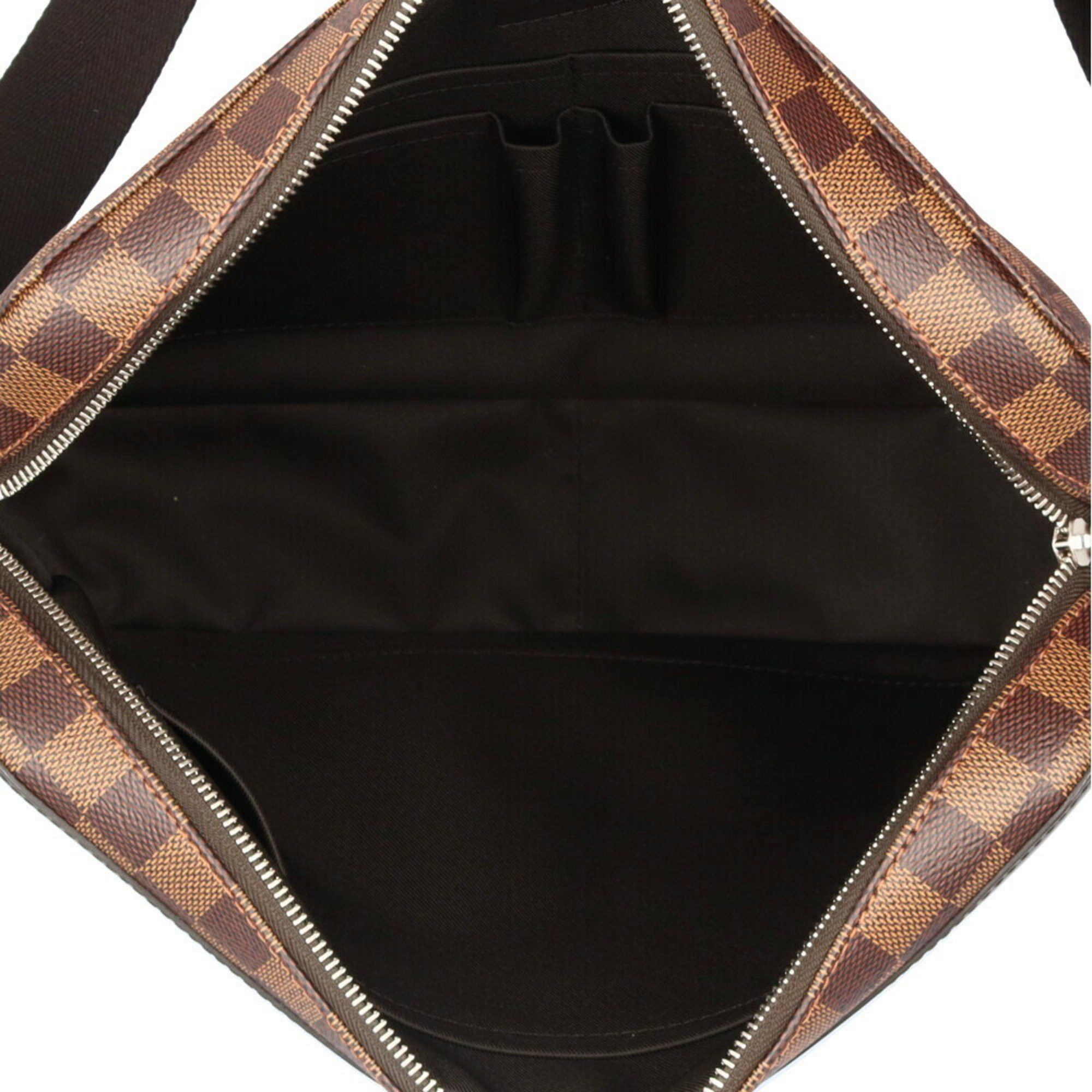 Louis Vuitton Louis Vuitton Jake MM Damier Shoulder Bag Canvas N41569 Brown Men's LOUIS VUITTON Size ONE SIZE - 6 Thumbnail
