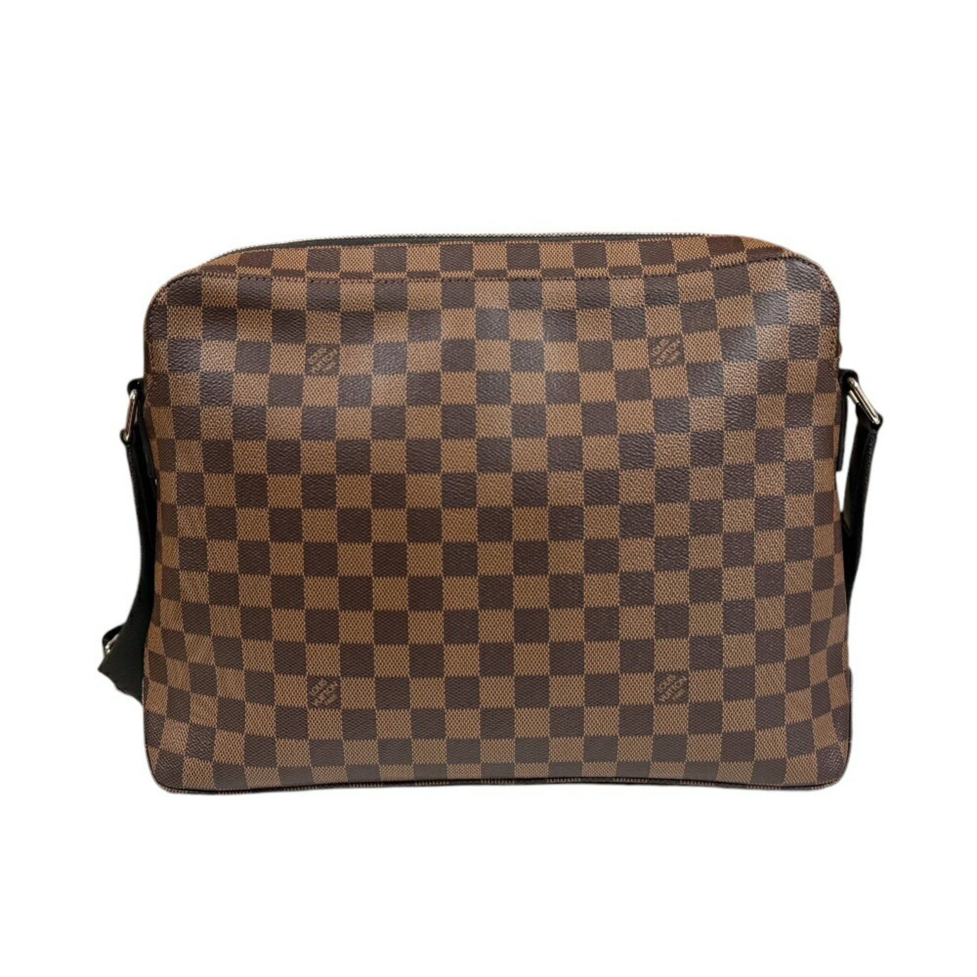Louis Vuitton Louis Vuitton Jake MM Damier Shoulder Bag Canvas N41569 Brown Men's LOUIS VUITTON Size ONE SIZE - 3 Thumbnail
