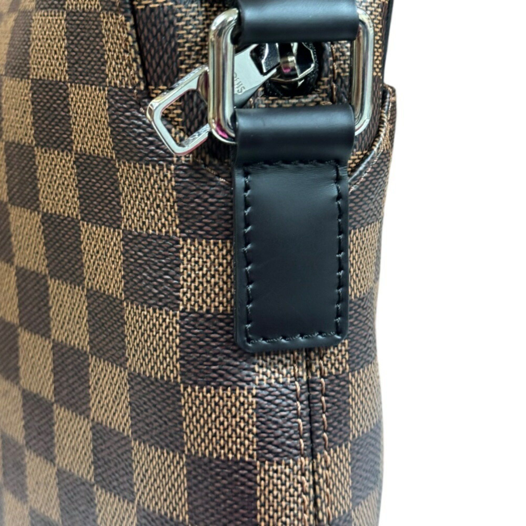 Louis Vuitton Louis Vuitton Jake MM Damier Shoulder Bag Canvas N41569 Brown Men's LOUIS VUITTON Size ONE SIZE - 7 Thumbnail
