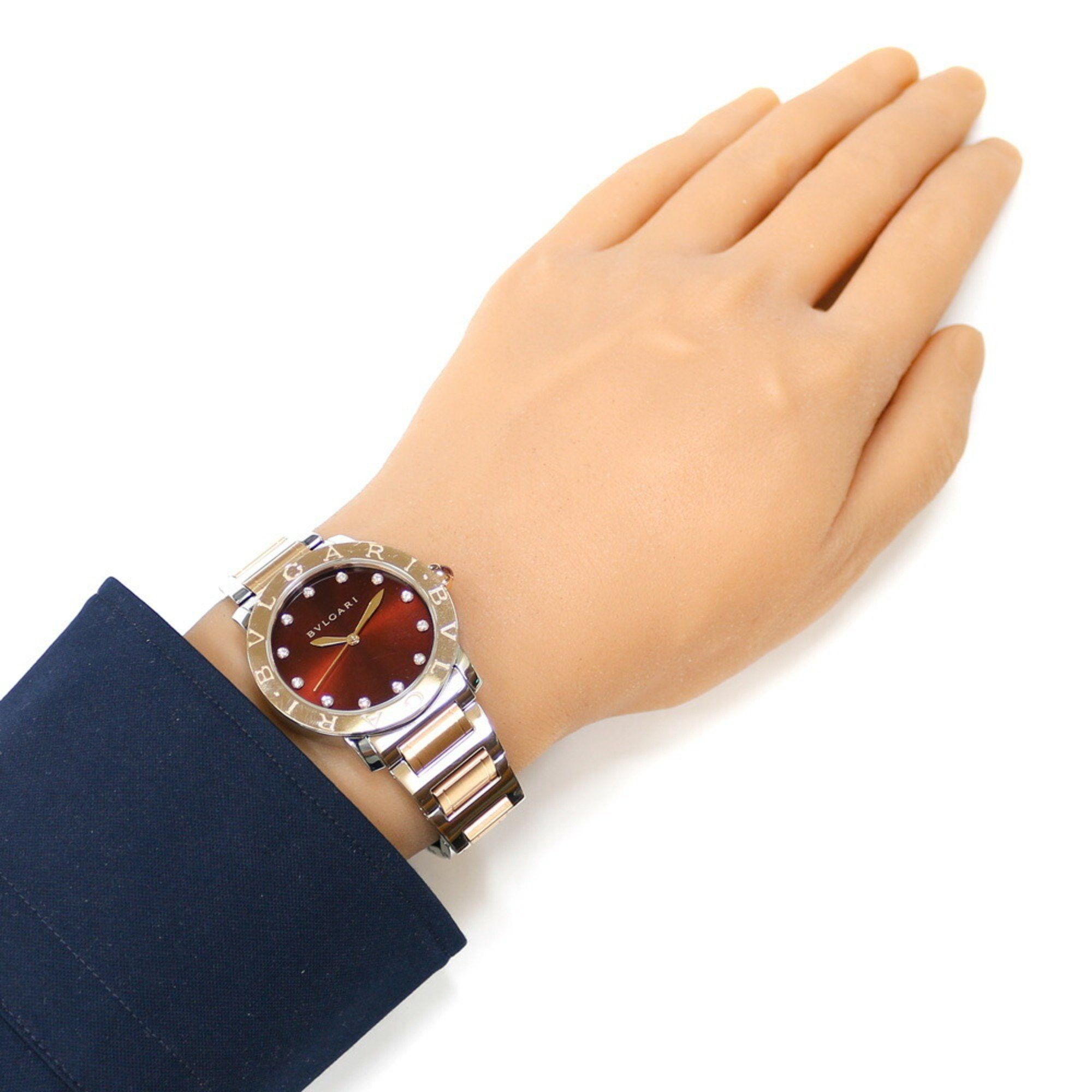 Bvlgari BVLGARI Wristwatch Stainless Steel BBLP37SG Automatic Men's 12P Diamond Size ONE SIZE - 2 Thumbnail