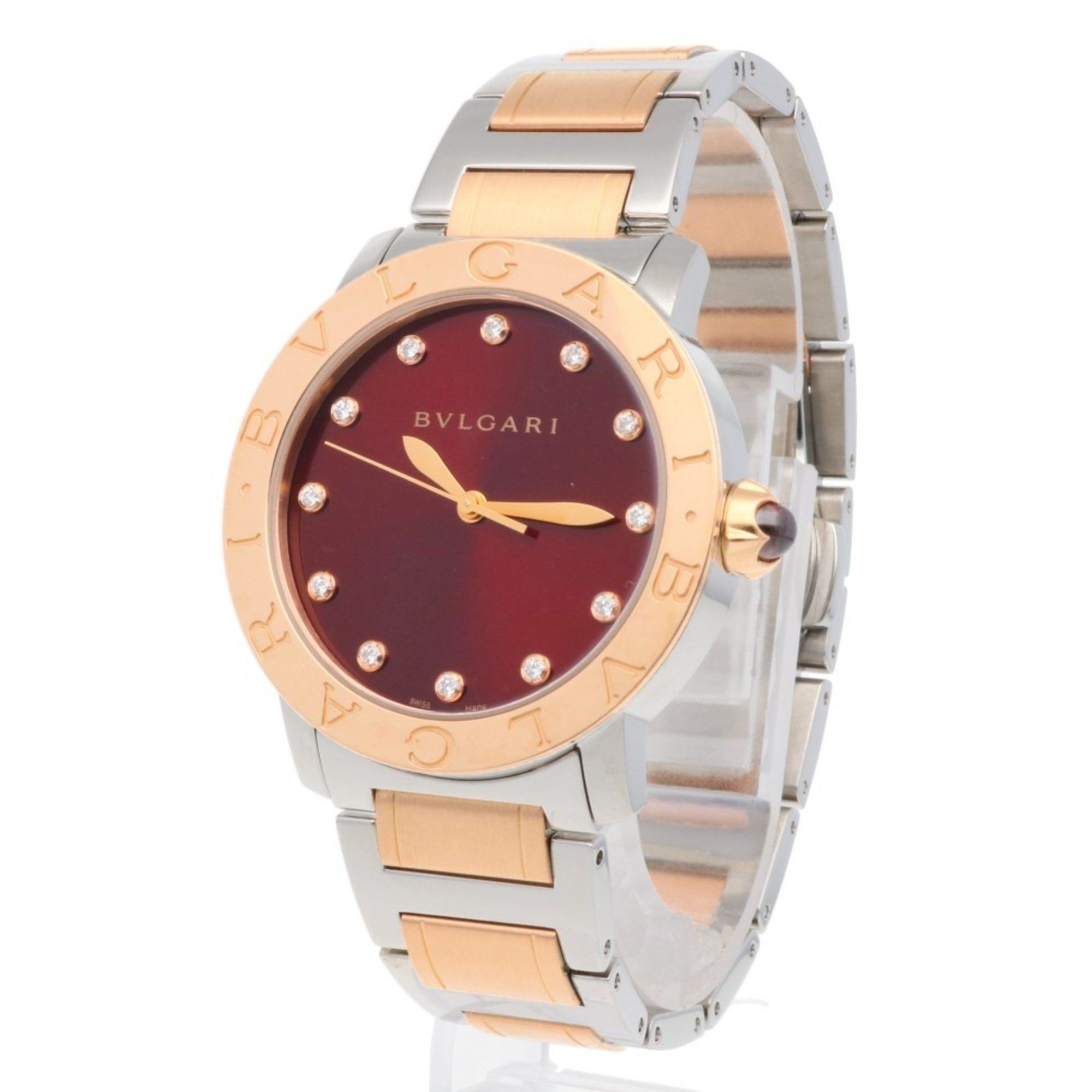 Bvlgari BVLGARI Wristwatch Stainless Steel BBLP37SG Automatic Men's 12P Diamond Size ONE SIZE - 3 Thumbnail