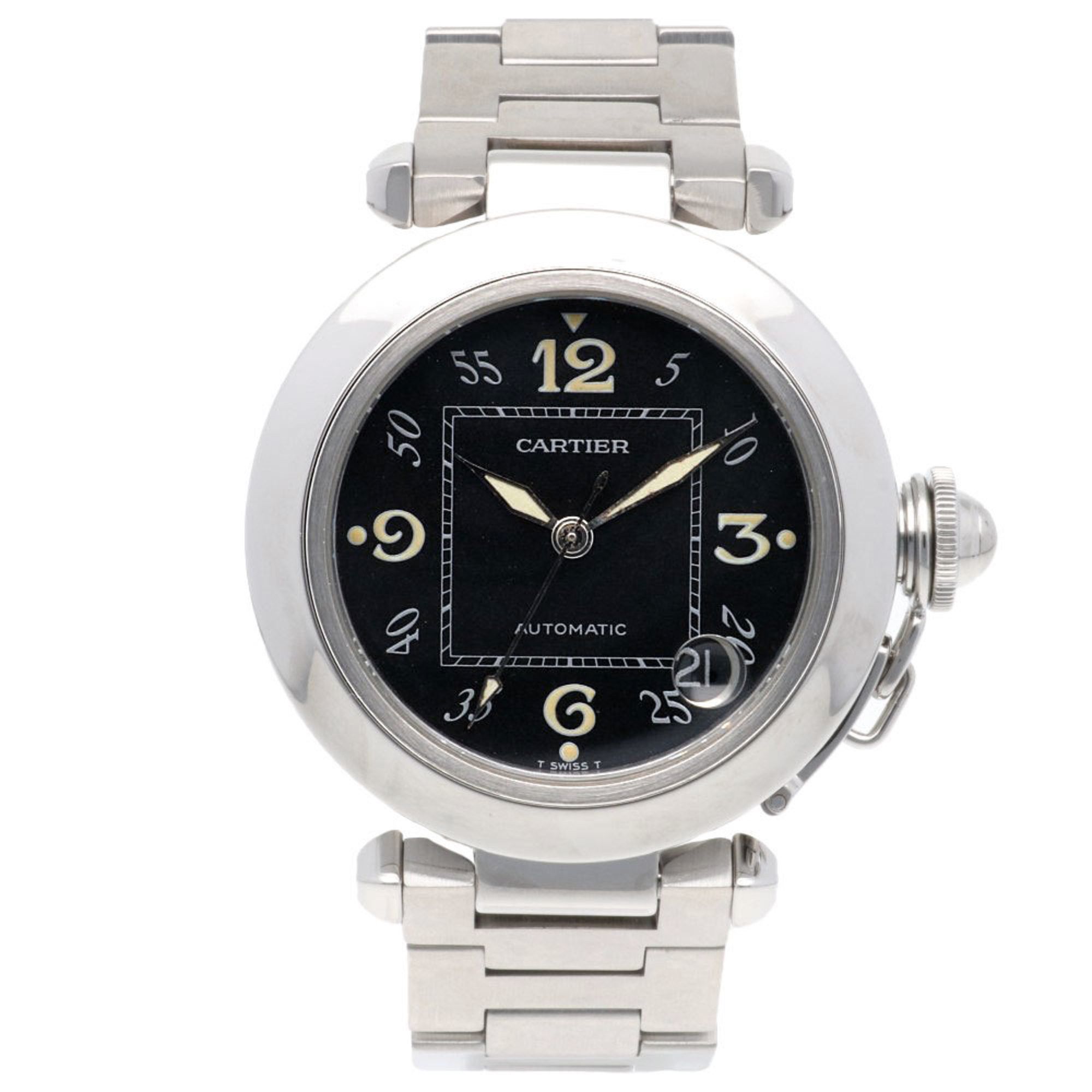 Cartier Cartier Pasha Watch, Stainless Steel 2324, Automatic, Unisex, CARTIER, Overhauled Size ONE SIZE - 8 Thumbnail