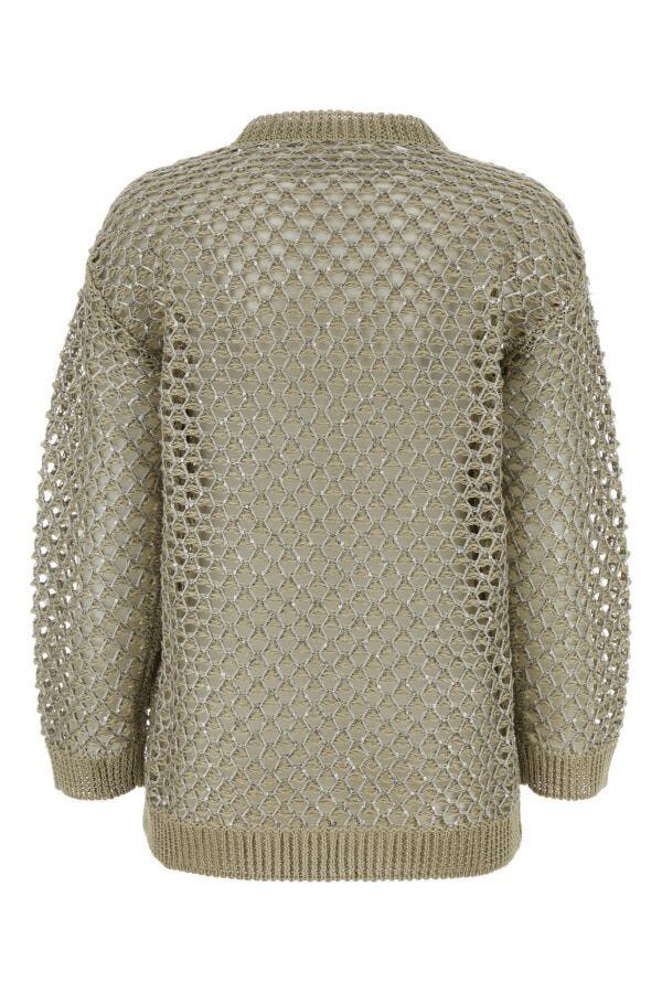 Valentino Embellished Crochet Sweater Size XS / US 0-2 / IT 36-38 - 4 Thumbnail
