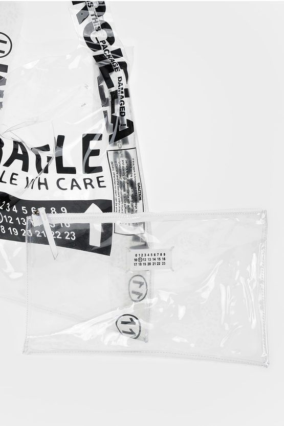 Maison Margiela MM6 Printed PVC Hand Bag Size ONE SIZE - 3 Thumbnail