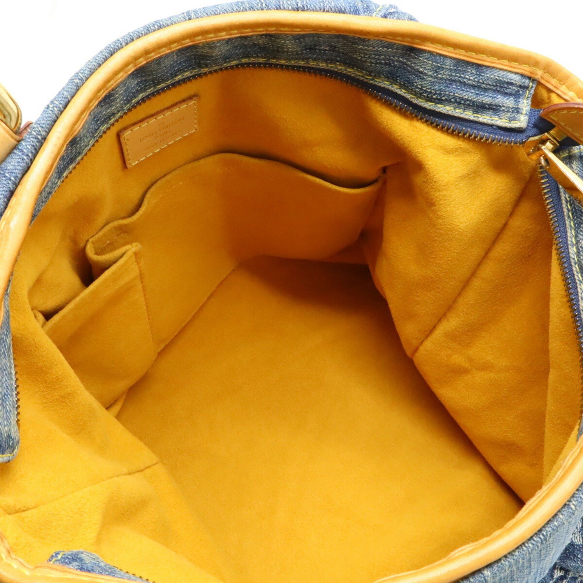 Louis Vuitton Louis Vuitton Monogram Denim Neo Cavi GM Tote Bag Handbag Shoulder Blue M95350 Size ONE SIZE - 6 Thumbnail
