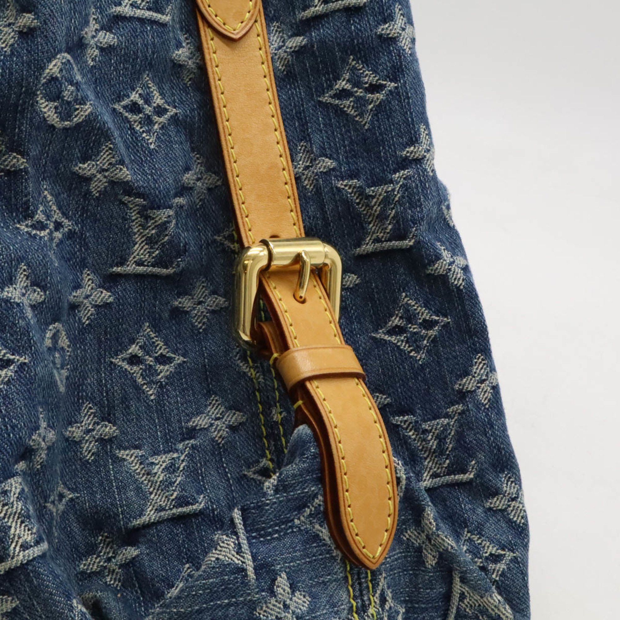 Louis Vuitton Louis Vuitton Monogram Denim Neo Cavi GM Tote Bag Handbag Shoulder Blue M95350 Size ONE SIZE - 9 Thumbnail
