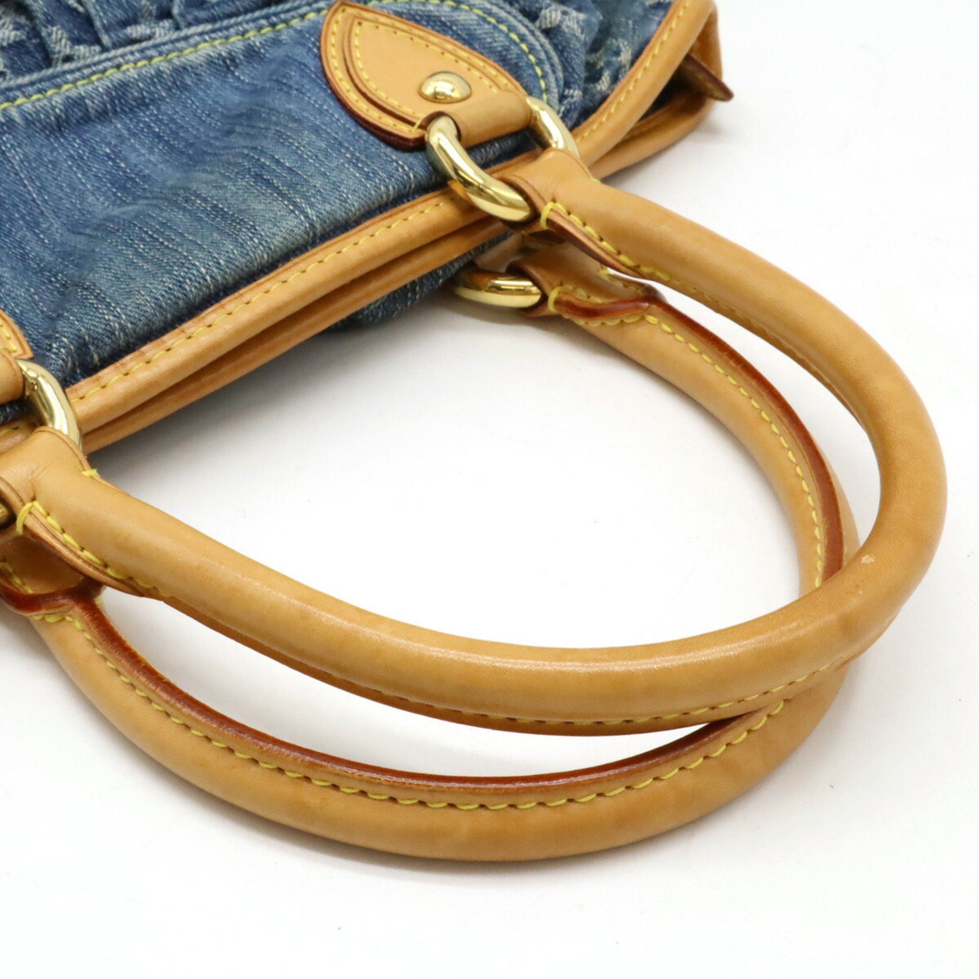 Louis Vuitton Louis Vuitton Monogram Denim Neo Cavi GM Tote Bag Handbag Shoulder Blue M95350 Size ONE SIZE - 5 Thumbnail