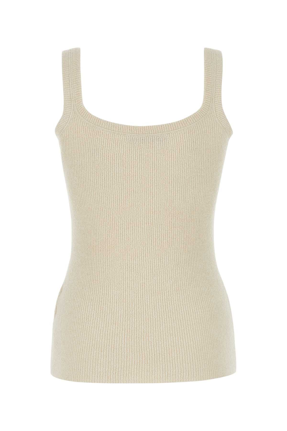 Valentino Sand Silk Tank Top Size XS / US 0-2 / IT 36-38 - 2 Thumbnail