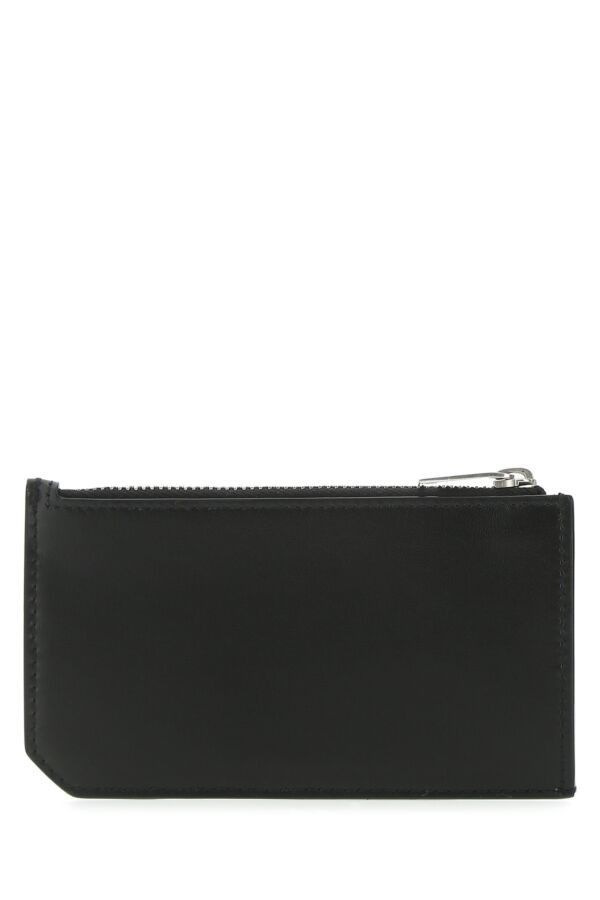 Saint Laurent Paris Black Leather Card Holder Size ONE SIZE - 5 Thumbnail