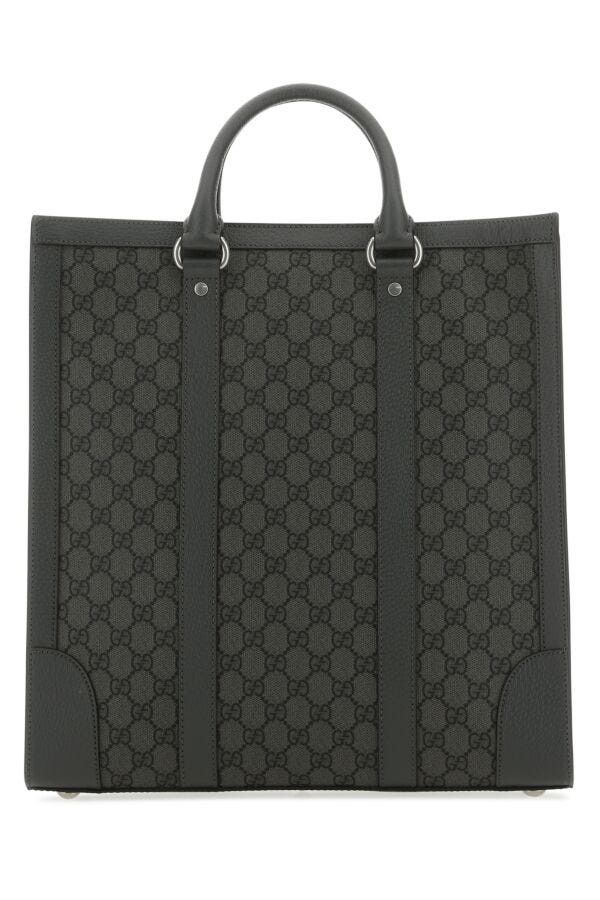 Gucci Gg Supreme Fabric And Leather Ophidia Shopping Bag Size ONE SIZE - 5 Thumbnail
