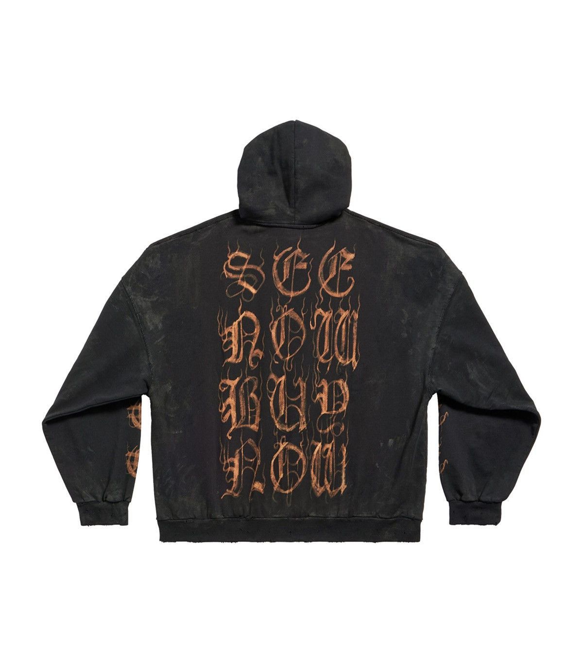 Balenciaga Balenciaga Heavy Metal Hoodie Size US XS / EU 42 / 0 - 3 Thumbnail