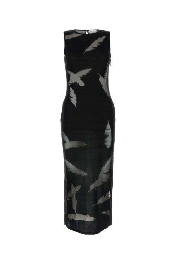 Alexander McQueen Feathr Intrs Pncl Dr Size L / US 10 / IT 46 - 3 Thumbnail