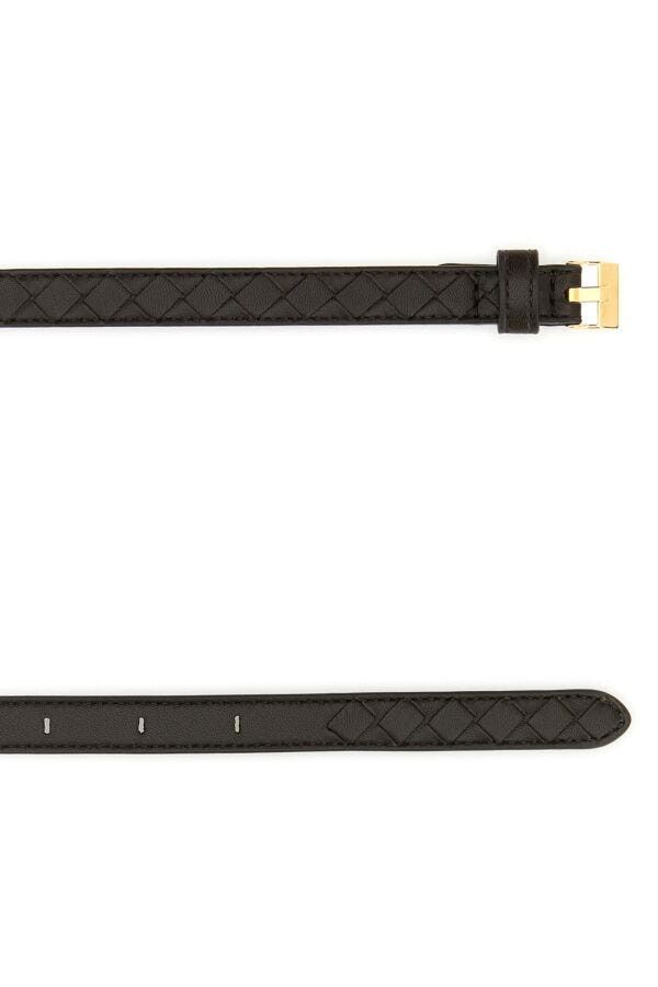 Bottega Veneta Dark Brown Leather Watch Belt Size ONE SIZE - 4 Thumbnail