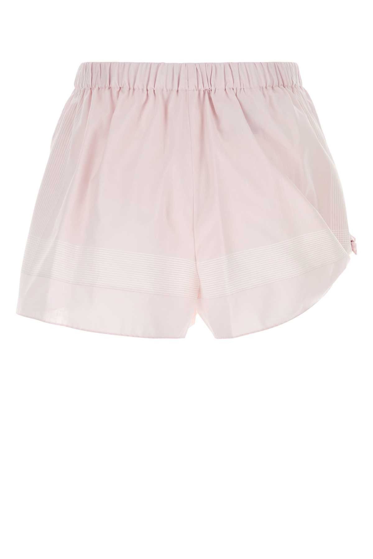 Prada Pastel Pink Cotton Shorts Size 27" / US 4 / IT 40 - 2 Thumbnail