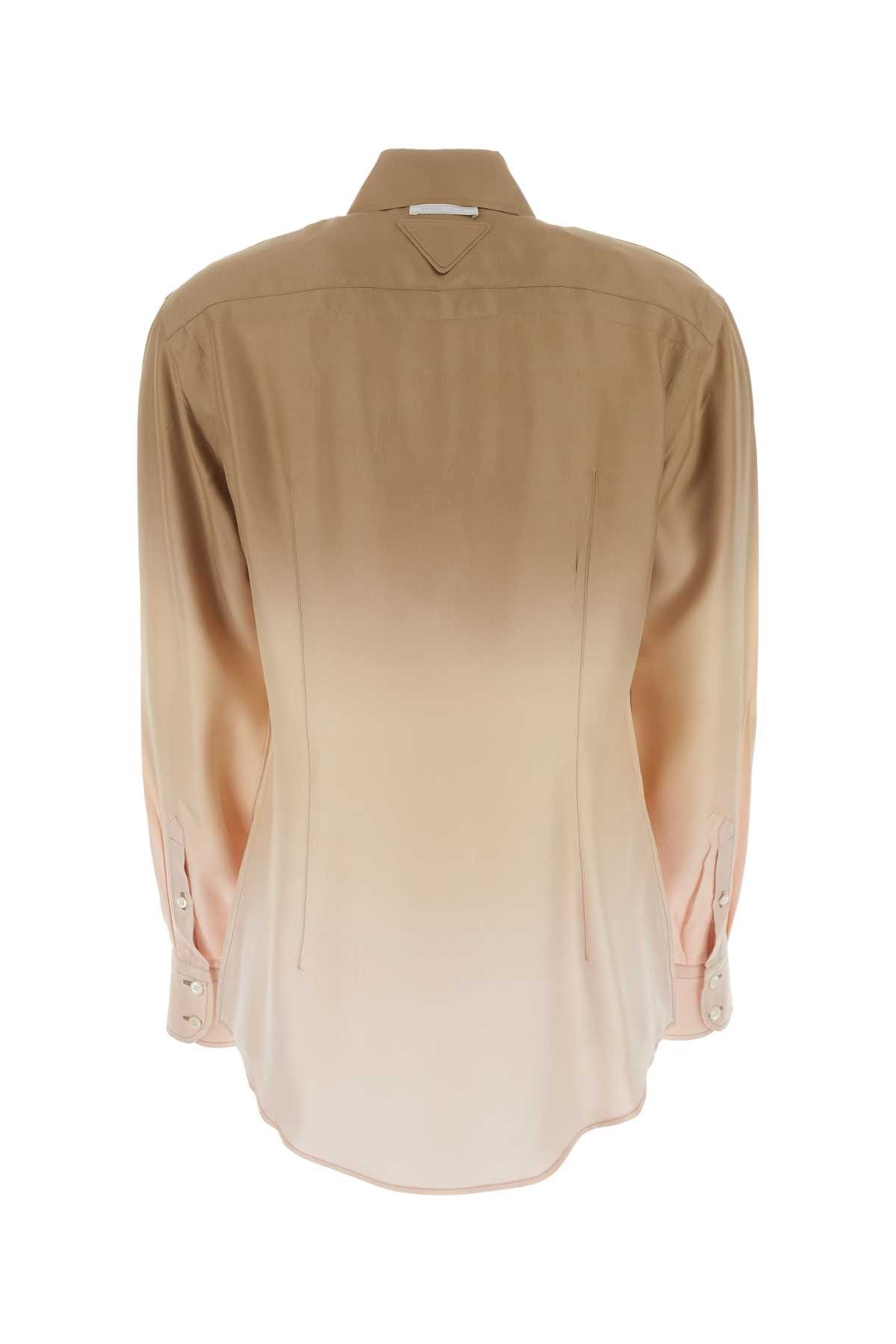Prada Multicolor Twill Shirt Size S / US 4 / IT 40 - 2 Thumbnail