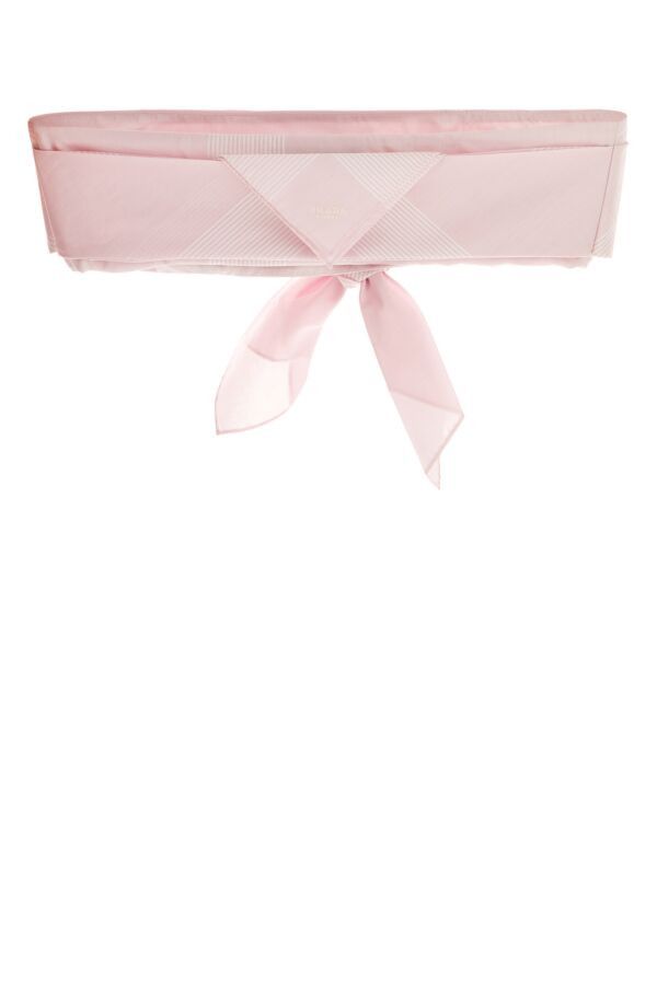 Prada Pastel Pink Cotton Crop-Top Size XS / US 0-2 / IT 36-38 - 4 Thumbnail