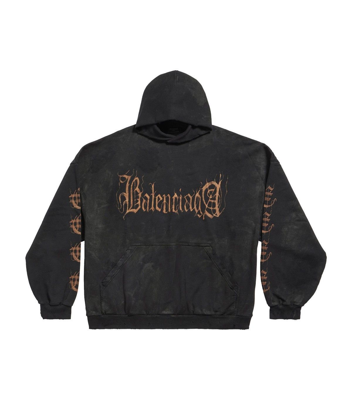 Balenciaga Balenciaga Heavy Metal Hoodie Size US L / EU 52-54 / 3 - 4 Thumbnail