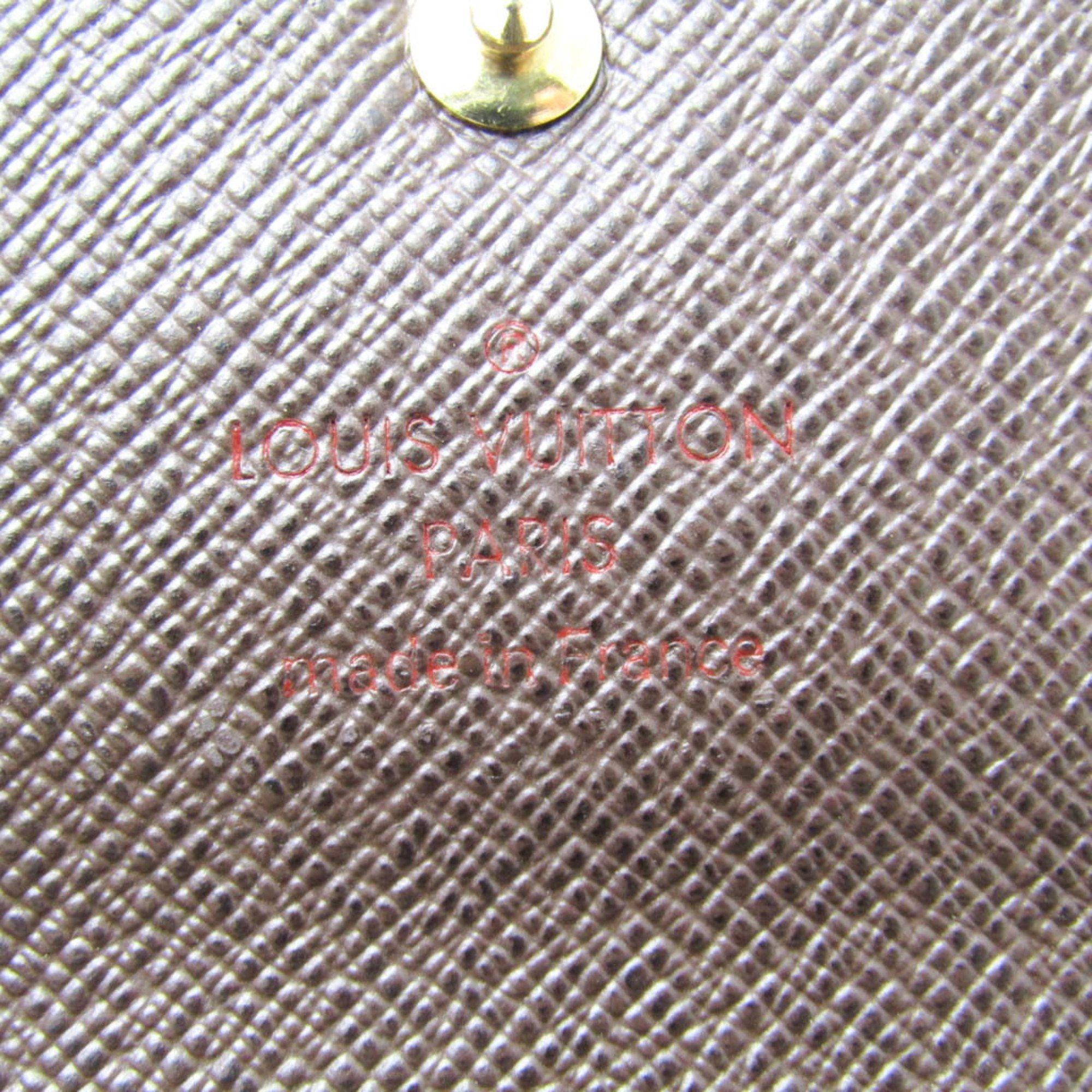 Louis Vuitton Louis Vuitton Damier Multicles 6 N62630 Men,Women Damier Canvas Key Case Ebene Size ONE SIZE - 8 Thumbnail
