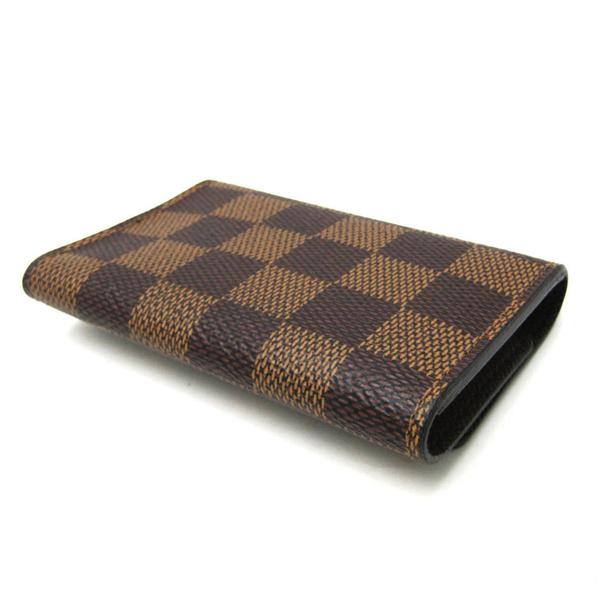 Louis Vuitton Louis Vuitton Damier Multicles 6 N62630 Men,Women Damier Canvas Key Case Ebene Size ONE SIZE - 2 Thumbnail