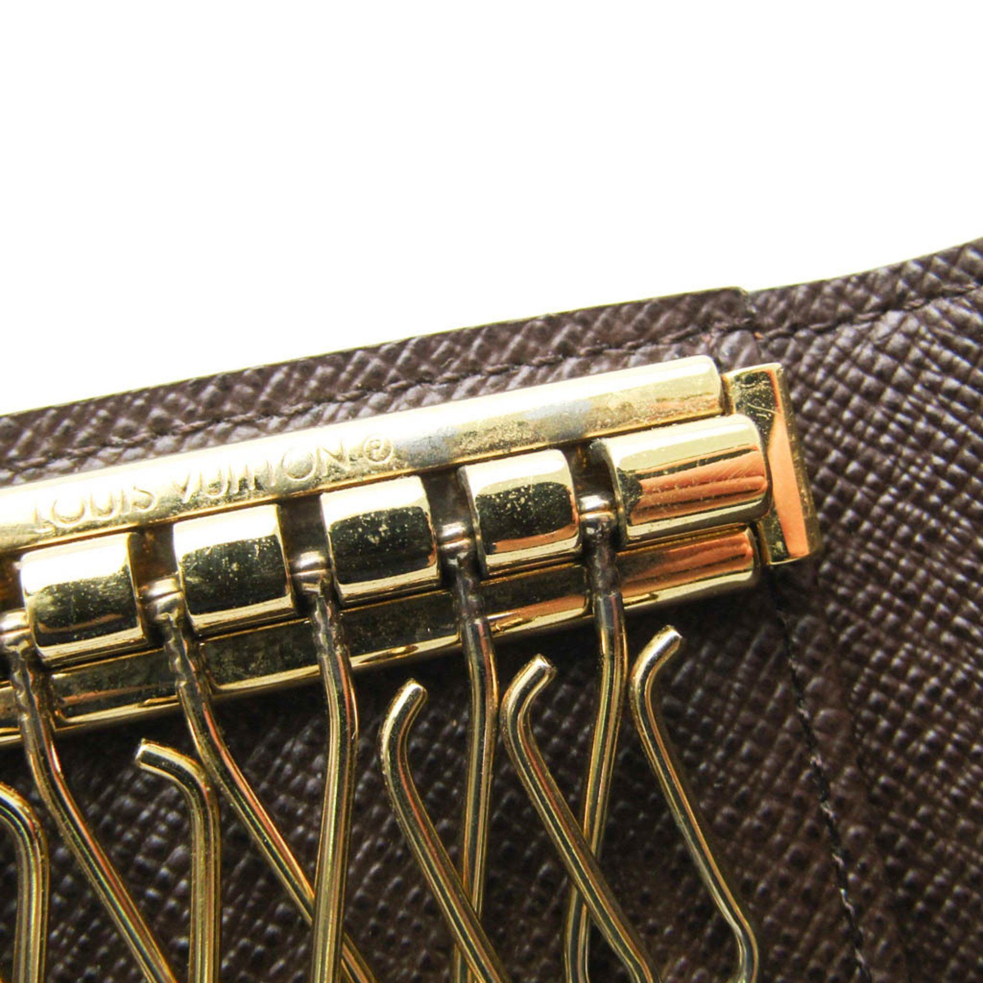 Louis Vuitton Louis Vuitton Damier Multicles 6 N62630 Men,Women Damier Canvas Key Case Ebene Size ONE SIZE - 7 Thumbnail