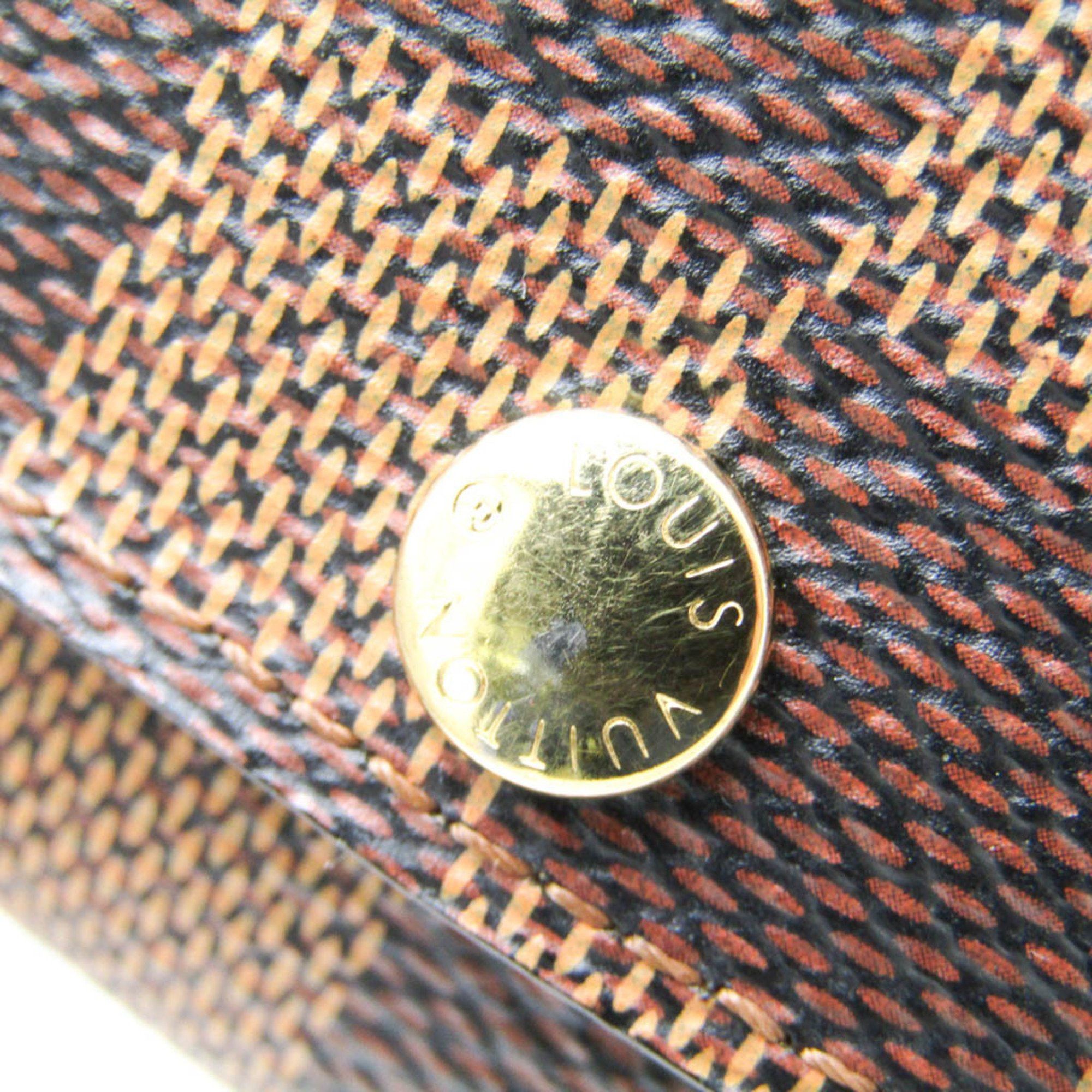 Louis Vuitton Louis Vuitton Damier Multicles 6 N62630 Men,Women Damier Canvas Key Case Ebene Size ONE SIZE - 6 Thumbnail