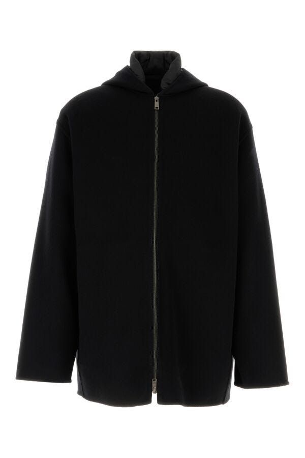 Prada Black Silk Padded Jacket Size US M / EU 48-50 / 2 - 3 Thumbnail