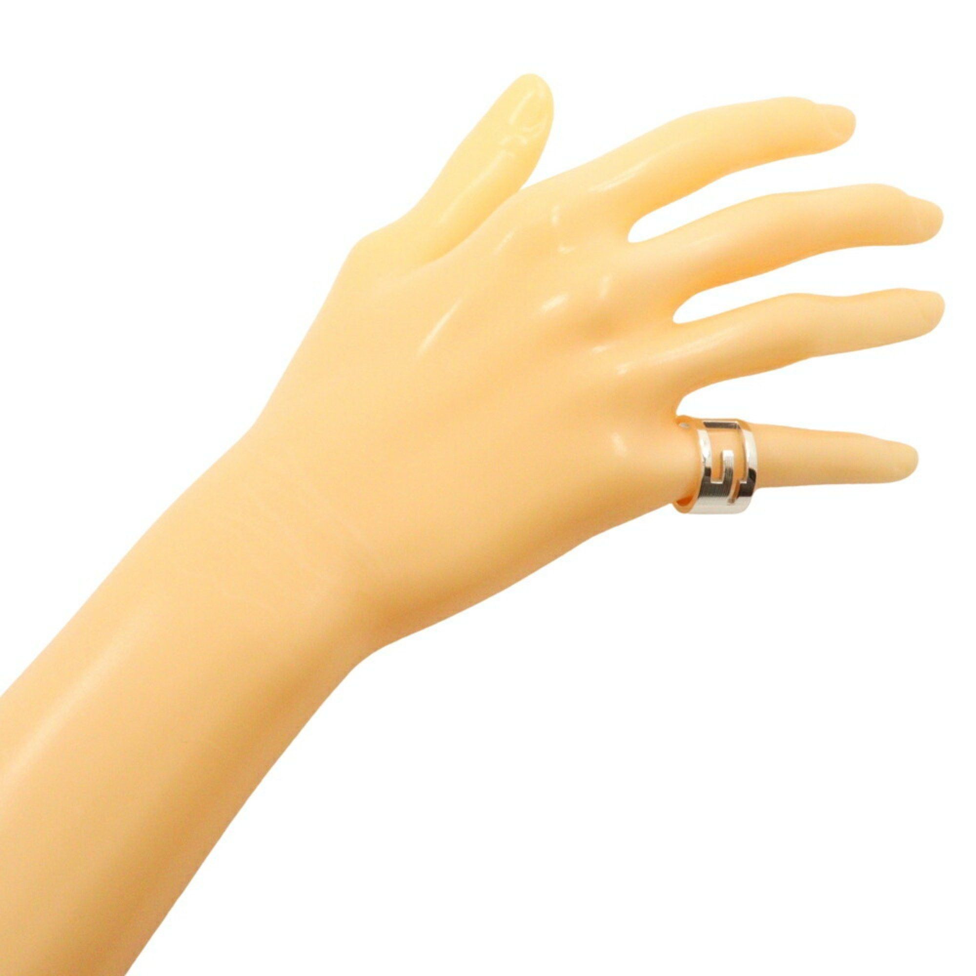 Gucci Gucci Branded G wide ring size 12 ring, silver 925, approx. 10.8g for women Size ONE SIZE - 2 Thumbnail