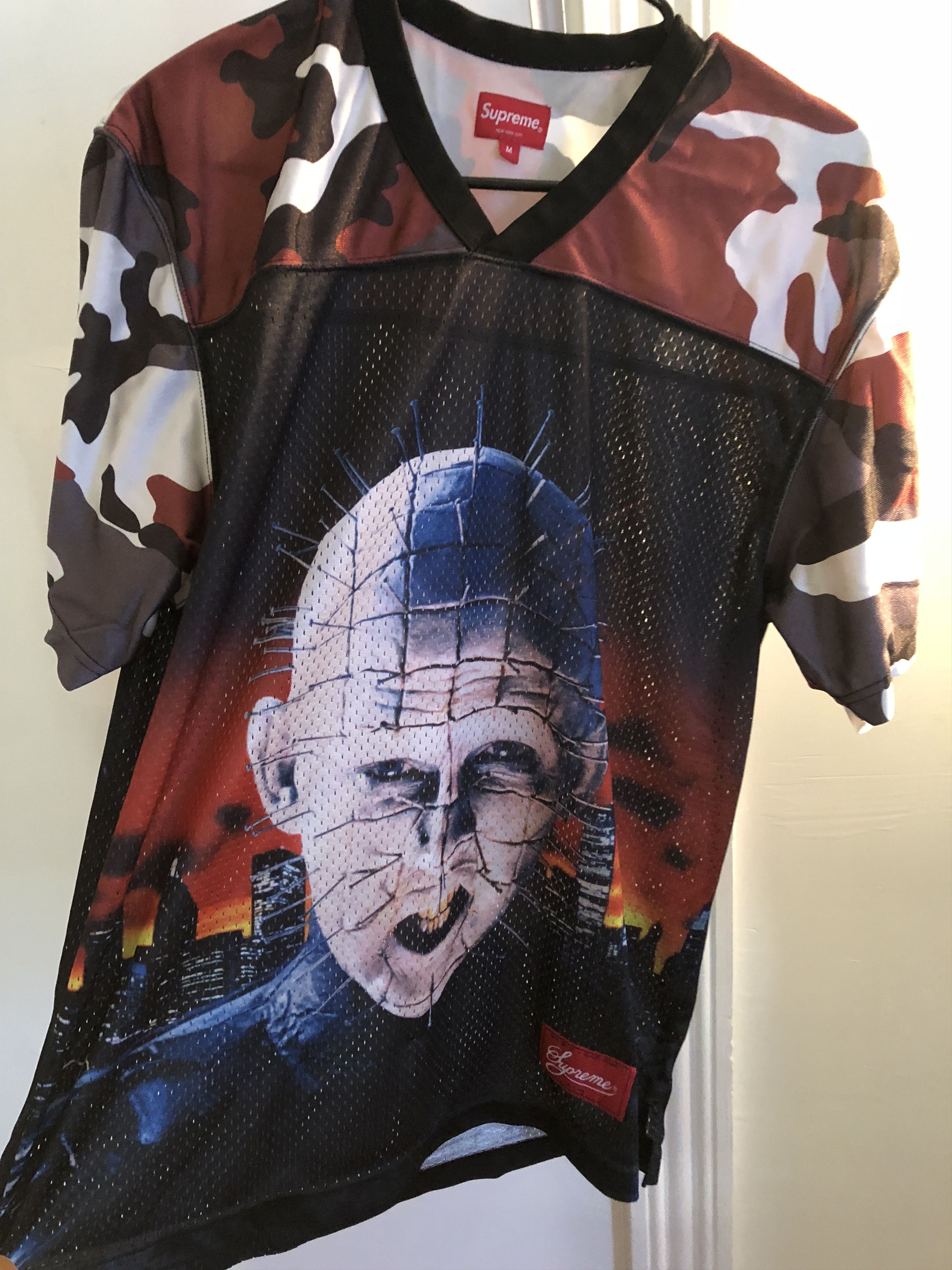 Supreme Supreme Hellraiser jersey | Grailed