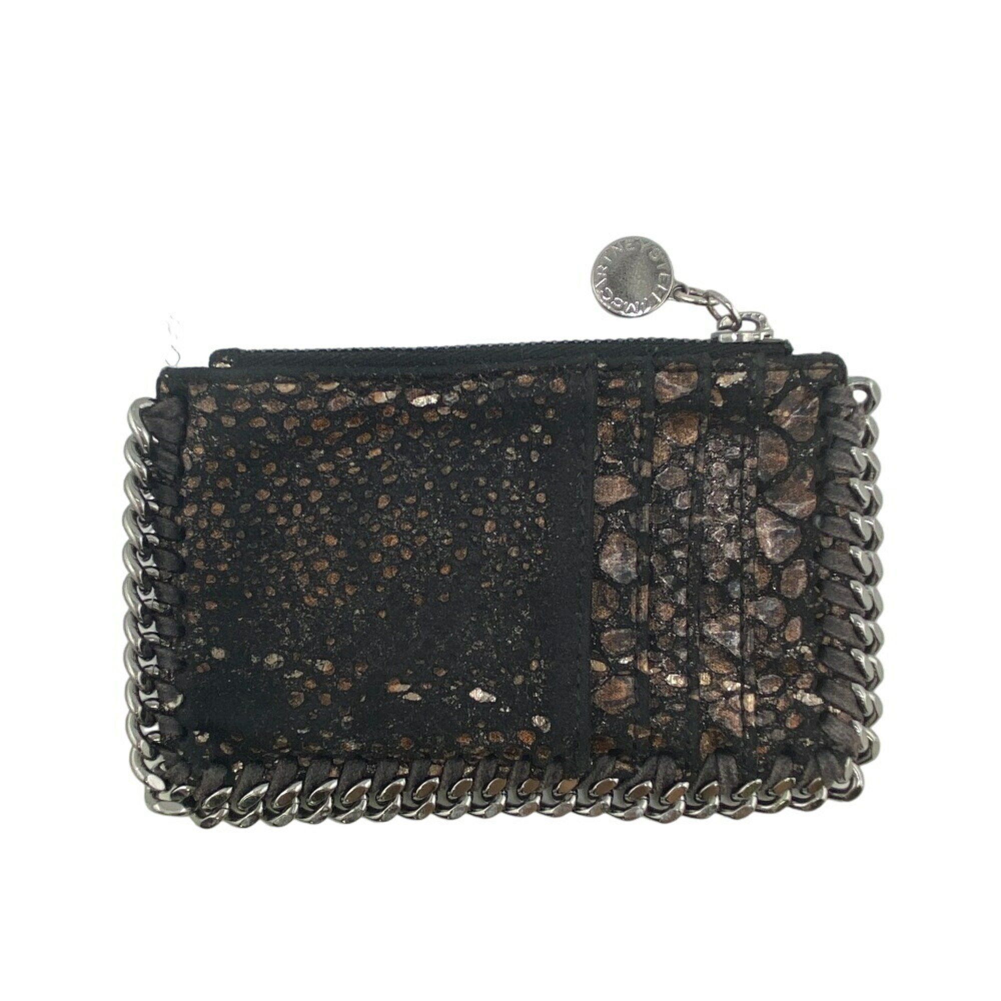 Stella McCartney Stella McCartney Falabella Coin Case Black Women's Size ONE SIZE - 2 Thumbnail