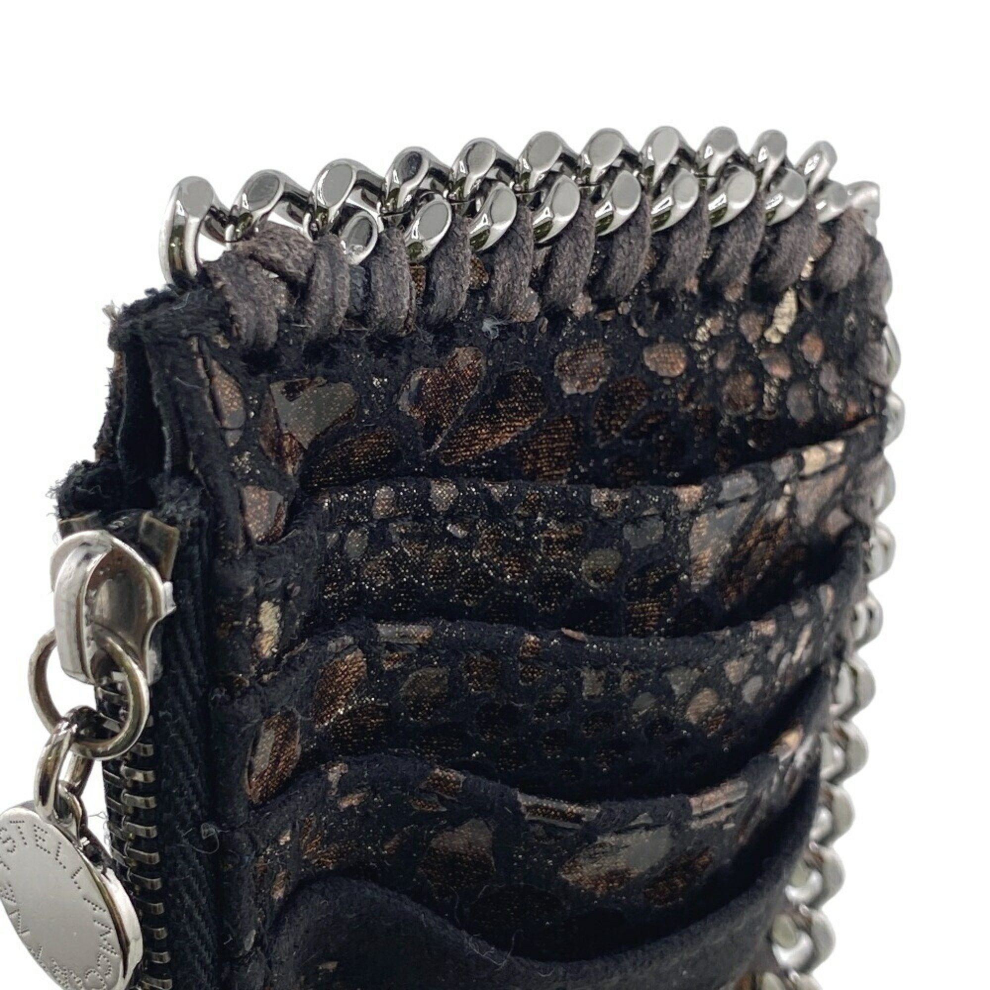 Stella McCartney Stella McCartney Falabella Coin Case Black Women's Size ONE SIZE - 8 Thumbnail