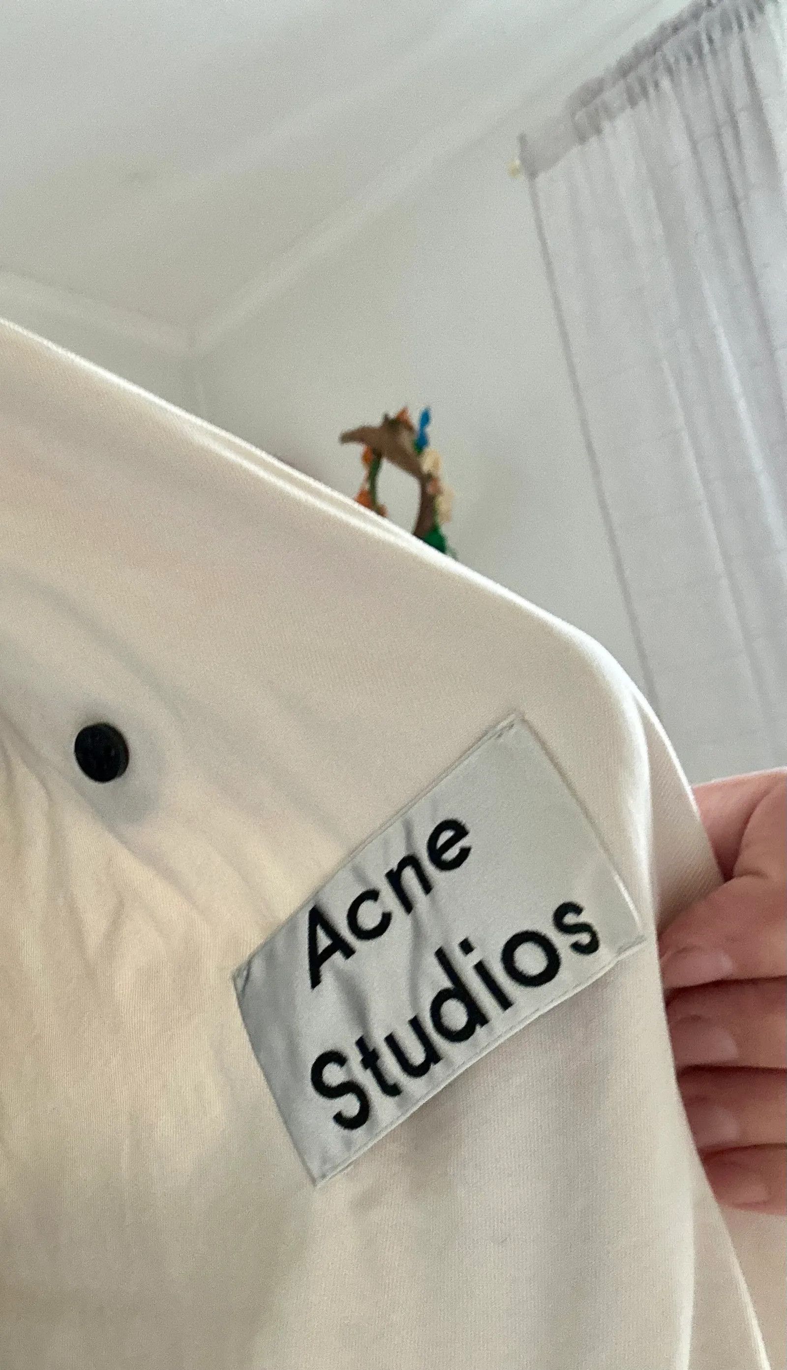 Acne Studios Acne Studios Lucie Trench Coat Ivory Trenchcoat Size M / US 6-8 / IT 42-44 - 2 Thumbnail