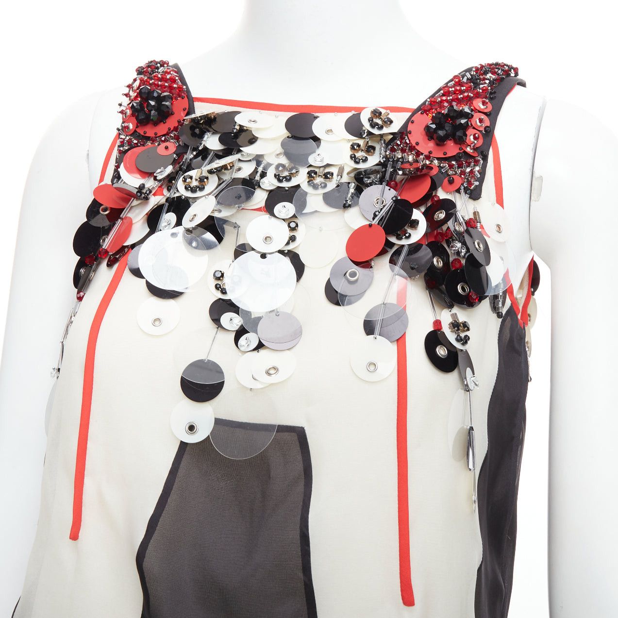 Prada PRADA 2015 Runway Dress IT36 Size XS / US 0-2 / IT 36-38 - 7 Thumbnail