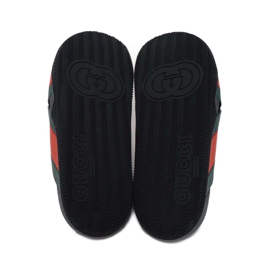 Gucci Gucci Web Stripe Slide Sandals Plastic Shoes 630326