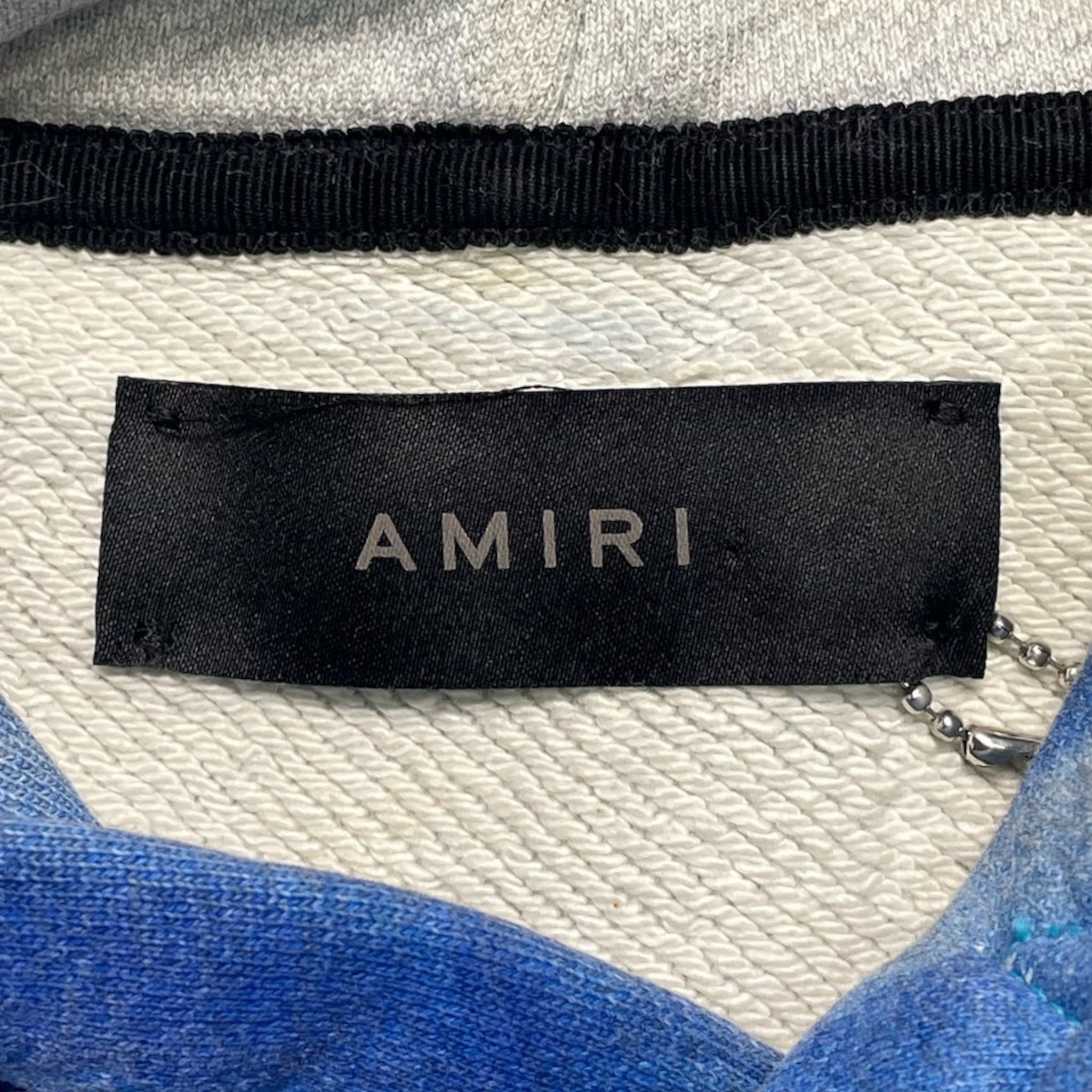 Amiri Amiri Pigment Spray Star Hooded Sweatshirt Heather Carolina Size US M / EU 48-50 / 2 - 4 Thumbnail