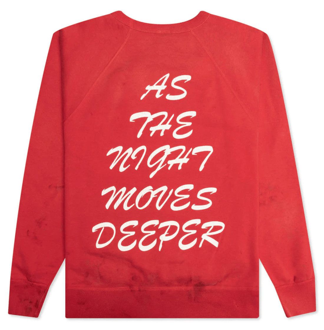 Saint Michael Kiss Me Crewneck Sweatshirt Red Size US M / EU 48-50 / 2 - 2 Thumbnail