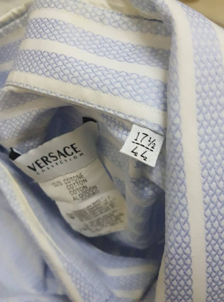 Versace Versace Collection Stripes button Up Size US XL / EU 56 / 4 - 11 Thumbnail